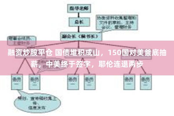 融资炒股平仓 国债堆积成山，150国对美釜底抽薪，中美终于签字，耶伦连退两步