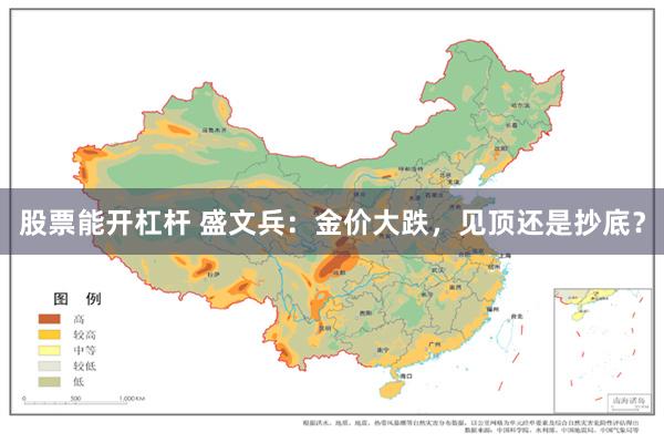 股票能开杠杆 盛文兵：金价大跌，见顶还是抄底？